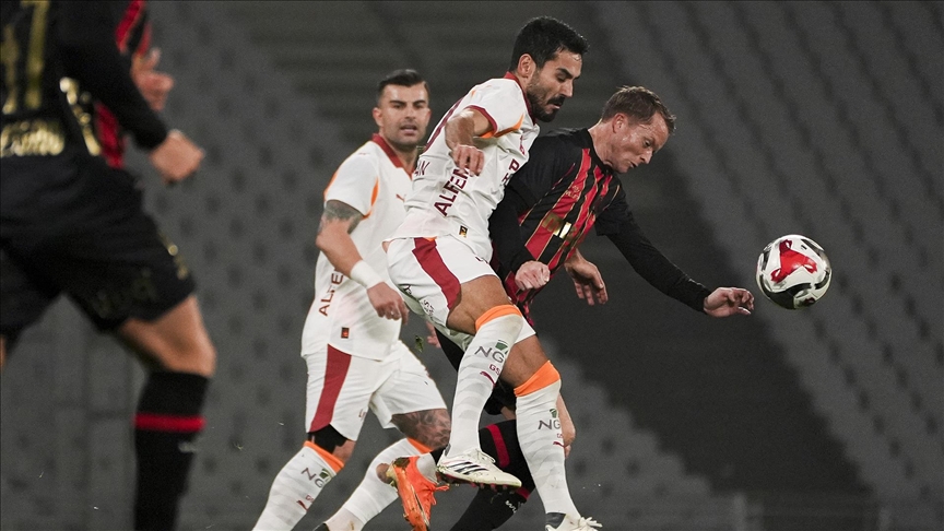 Galatasaray, Fatih Karagümrük deplasmanında 3 puanı 3 golle aldı