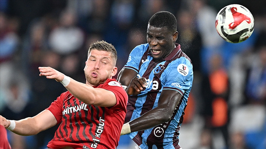 Trabzonspor, Süper Lig'de yarın deplasmanda Gaziantep FK ile karşılaşacak