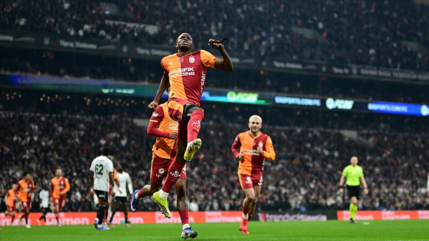 Galatasaray, derbide Beşiktaş'ı tek golle geçti