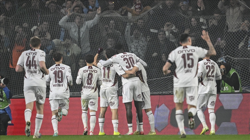 Trabzonspor, Türkiye Kupası'nda çeyrek finale yükseldi