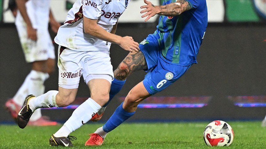 Trabzonspor, Süper Lig'de yarın Çaykur Rizespor'u konuk edecek