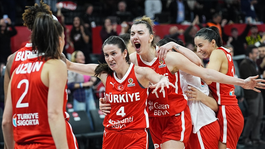 A Milli Kadın Basketbol Takımı, 2026 Dünya Kupası'na katılmayı garantiledi