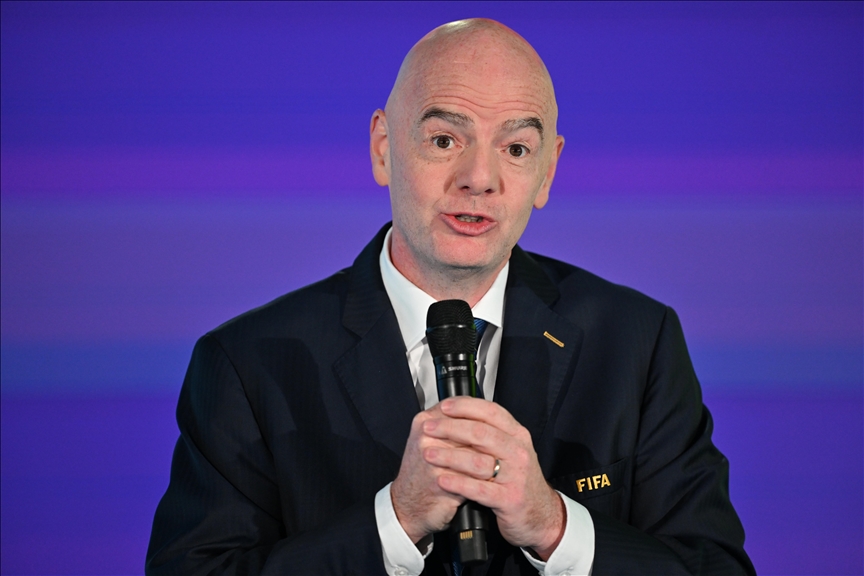 FIFA Başkanı Infantino'dan Türkiye'ye tebrik mesajı