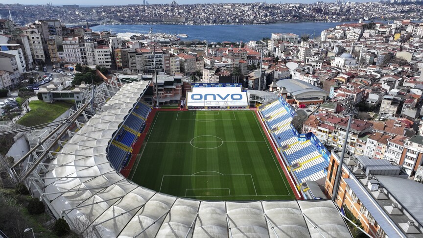Trendyol Süper Lig statları havadan görüntülendi