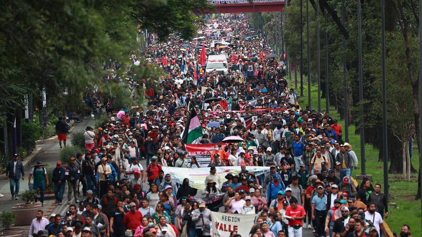 Dünya Kupası açılış maçı öncesi Mexico City'de protestolar gündemde
