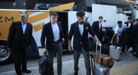 Dünya Kupası'na katılacak İran Milli Futbol Takımı, Antalya'dan ayrıldı