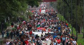 Dünya Kupası açılış maçı öncesi Mexico City'de protestolar gündemde